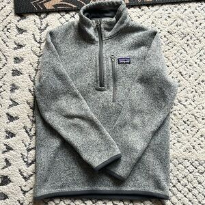 Patagonia quarter zip better sweater fleece